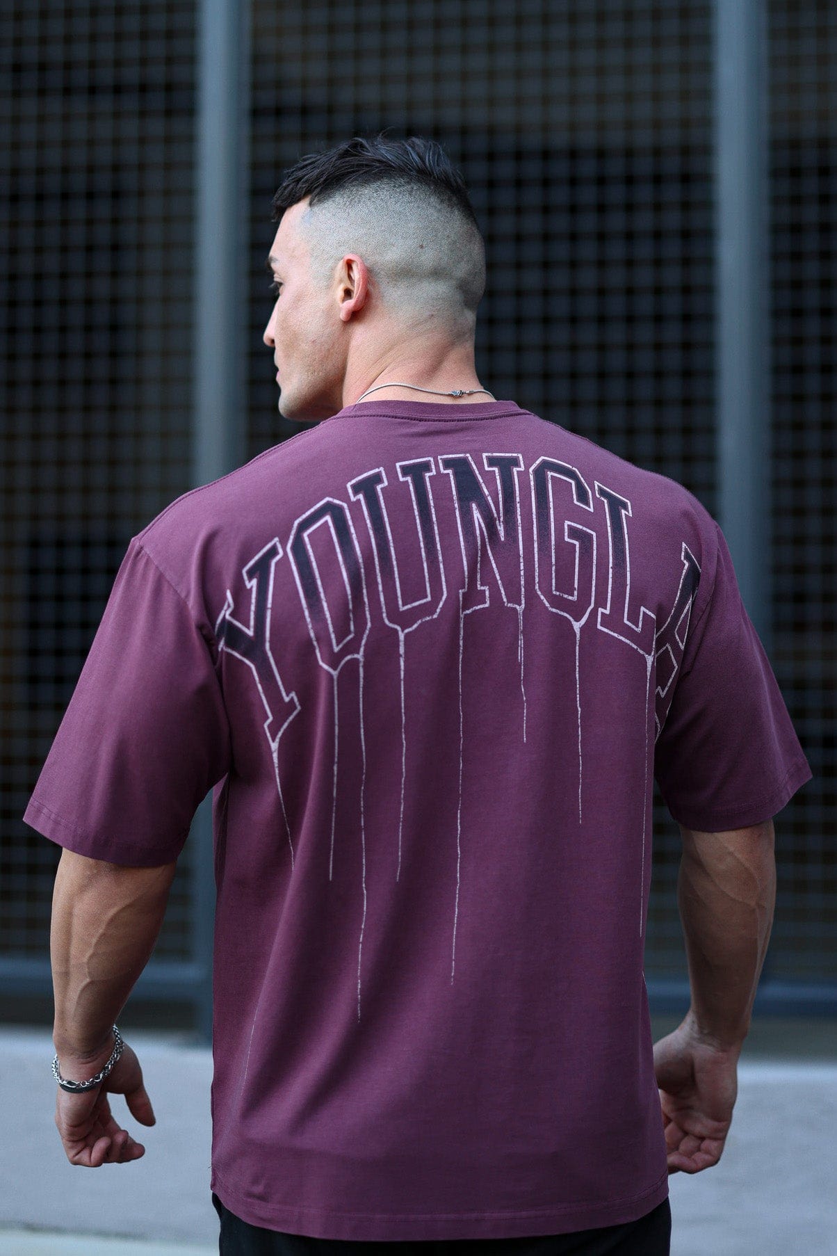 W428 - Drip Oversized Tee - Image 9