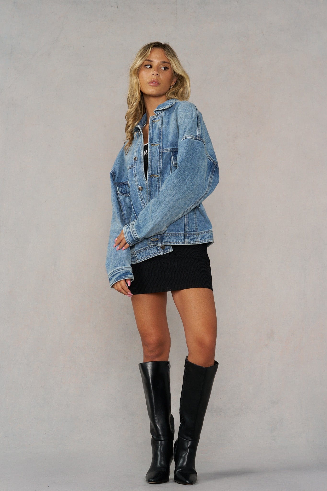 W5165 - Selena Denim Jacket - Image 7
