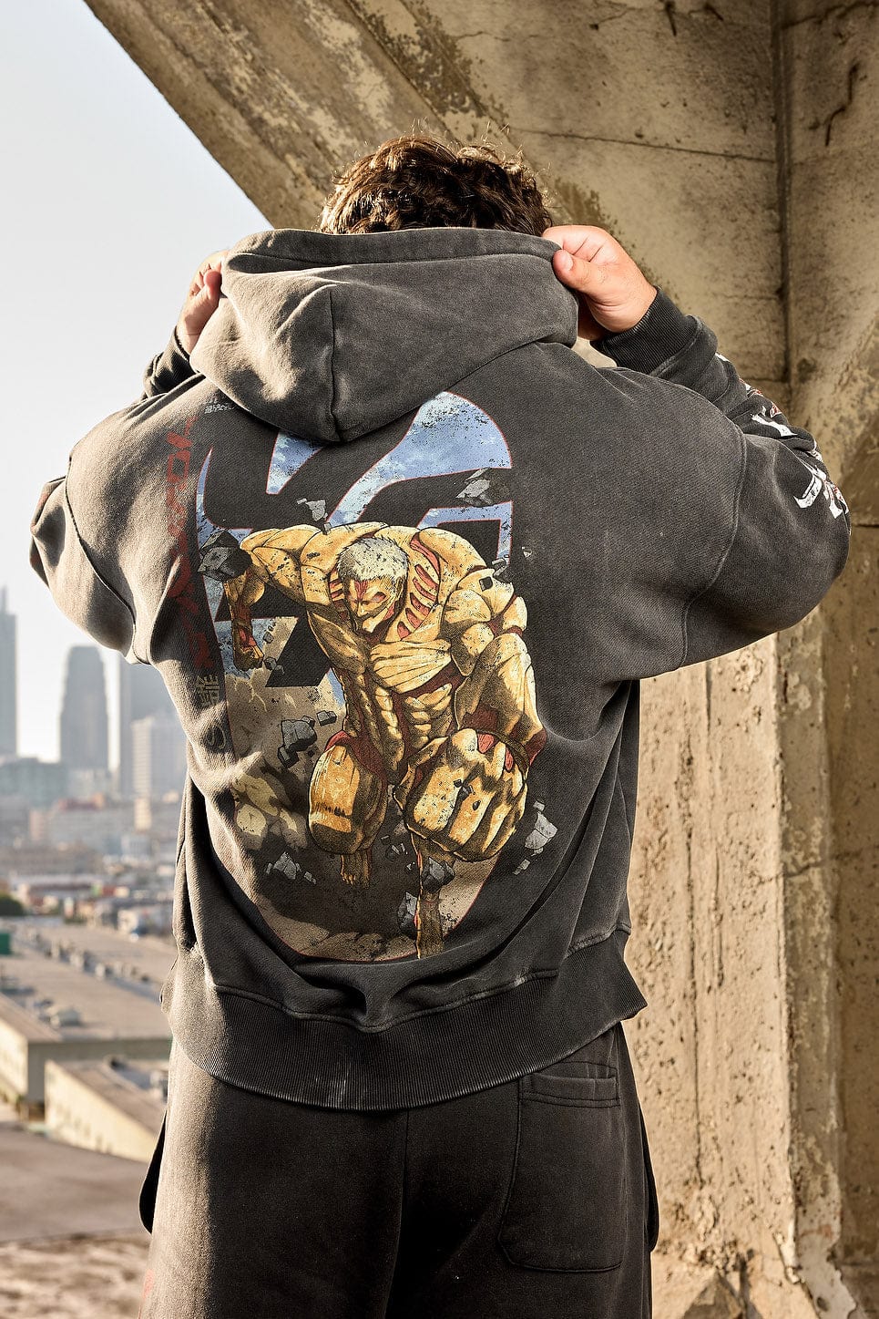 5129 - AOT© x YLA Pullover Hoodies - Image 3