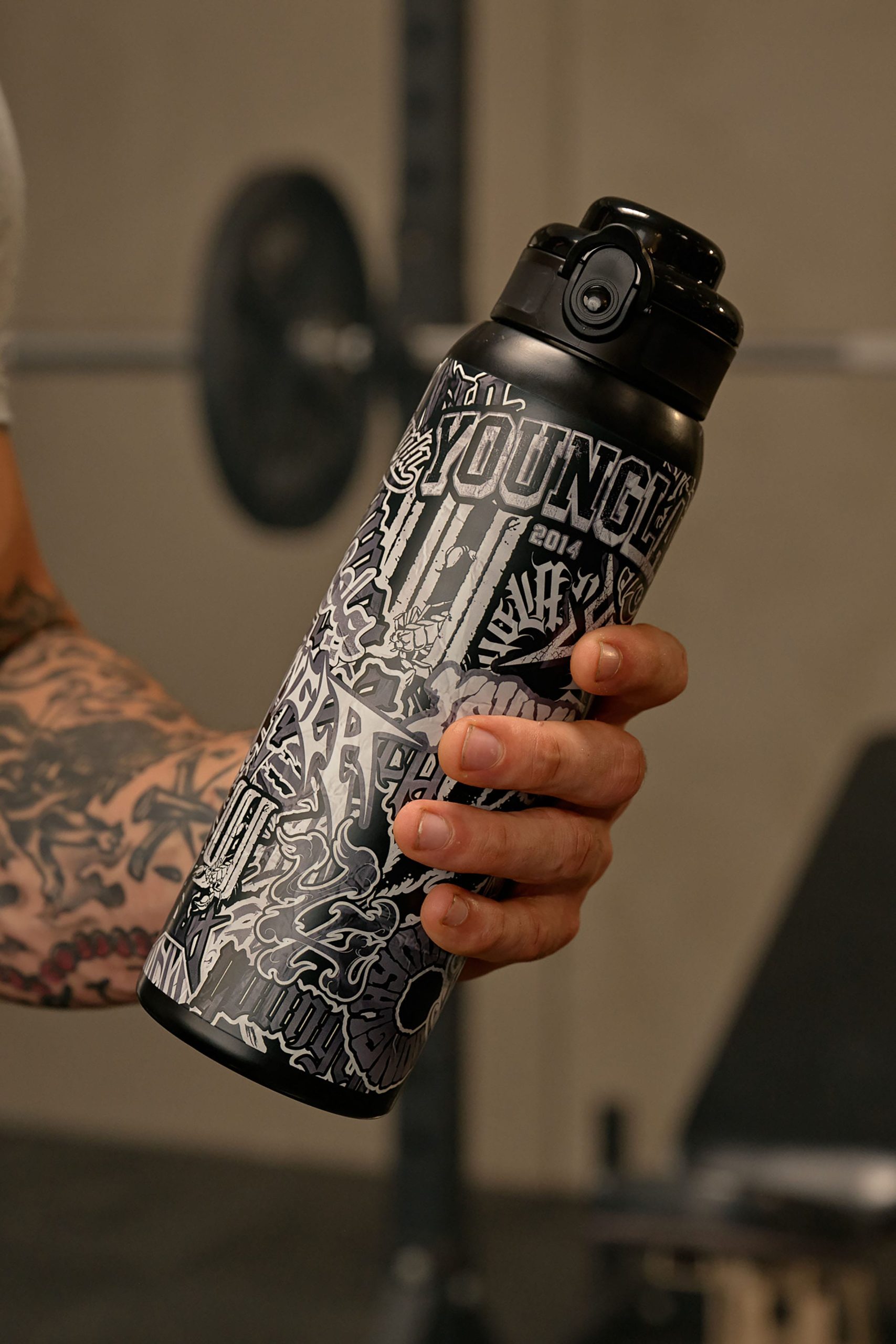 9007 - Graffiti Water Bottles - Image 5