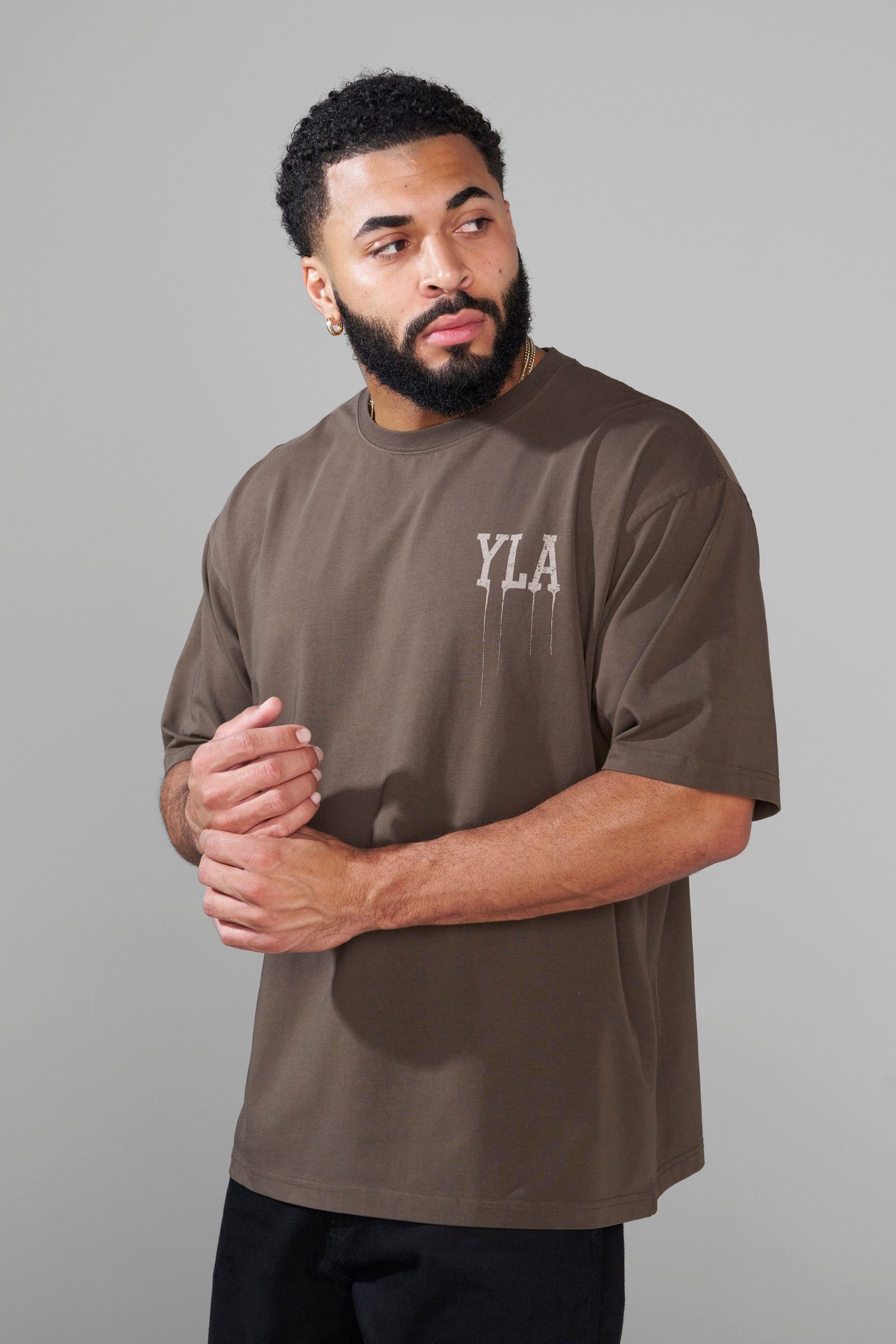 W428 - Drip Oversized Tee - Image 11